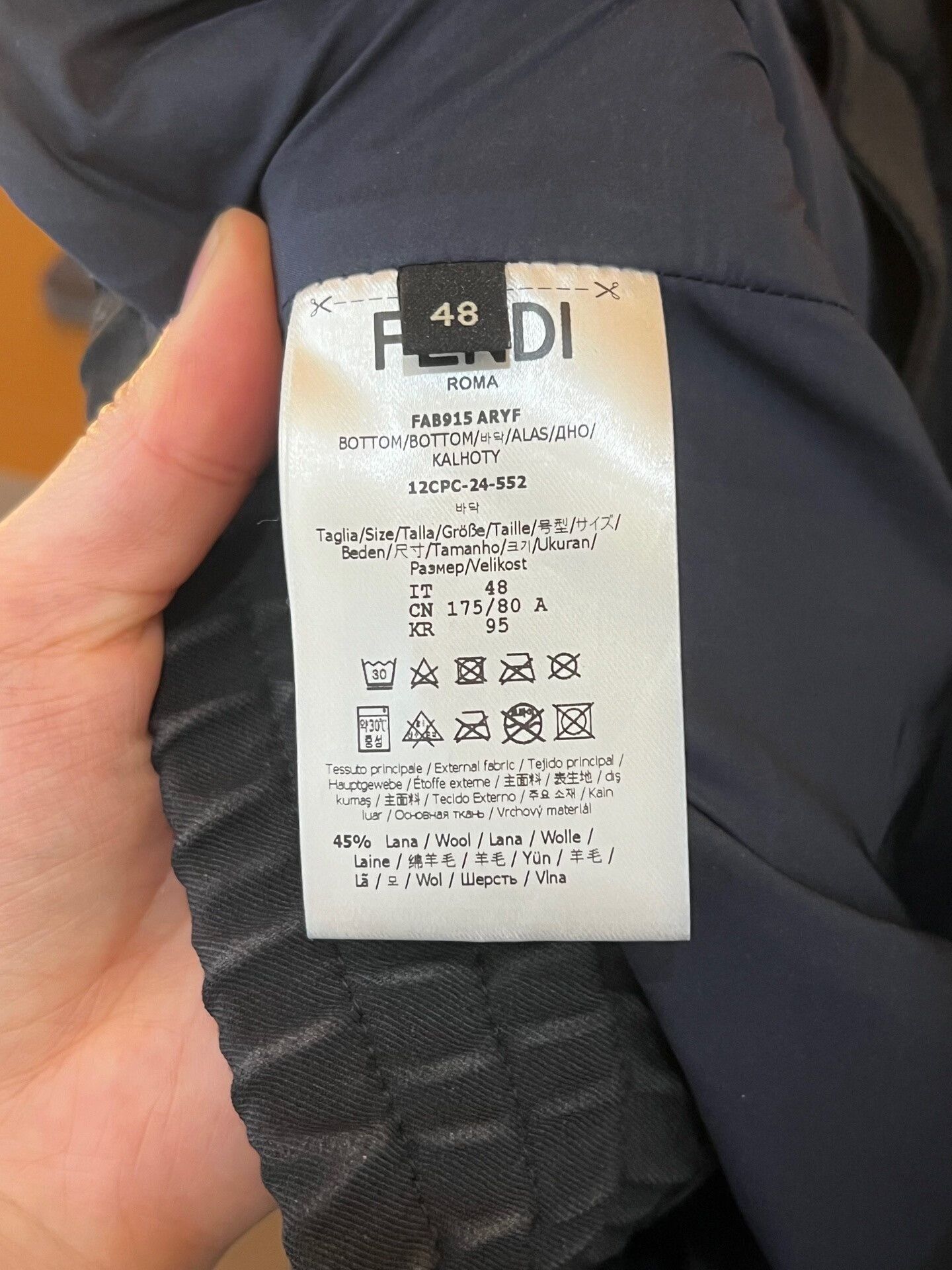 Fendi Fendi Black Ski Pants Size US 32 / EU 48 - 5 Thumbnail