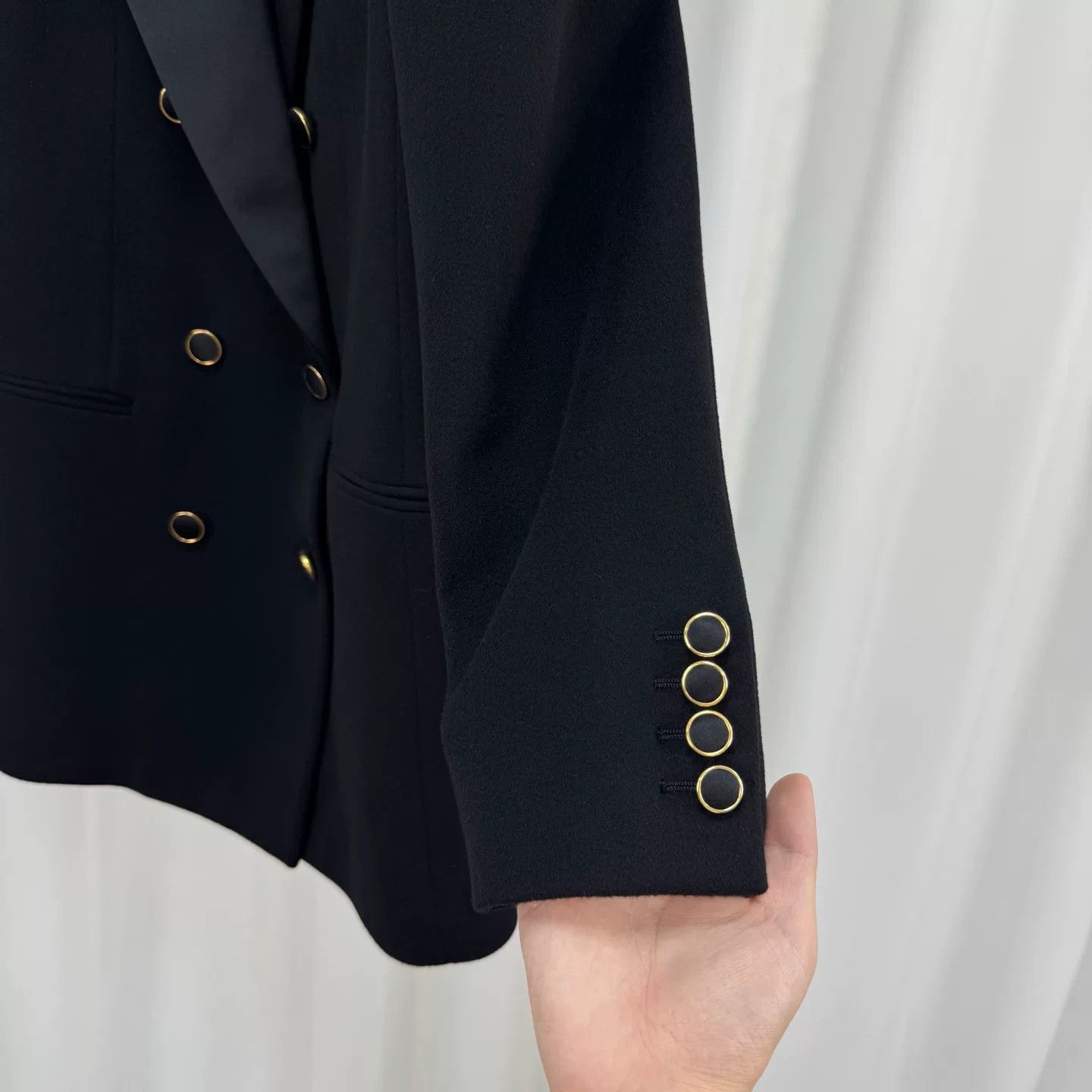 Saint Laurent Paris Saint Laurent Smoking Suit Blazer Size S / US 4 / IT 40 - 3 Thumbnail