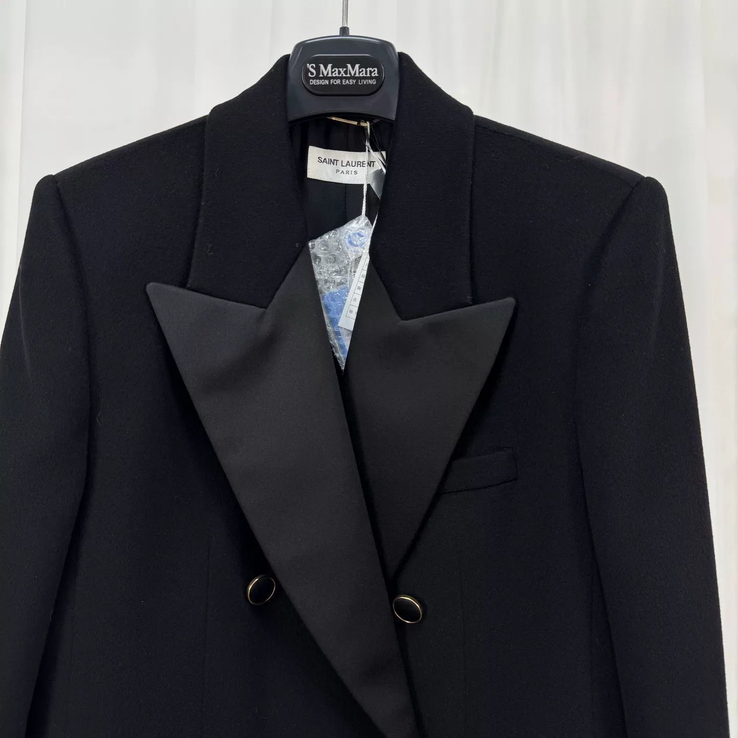 Saint Laurent Paris Saint Laurent Smoking Suit Blazer Size S / US 4 / IT 40 - 4 Thumbnail