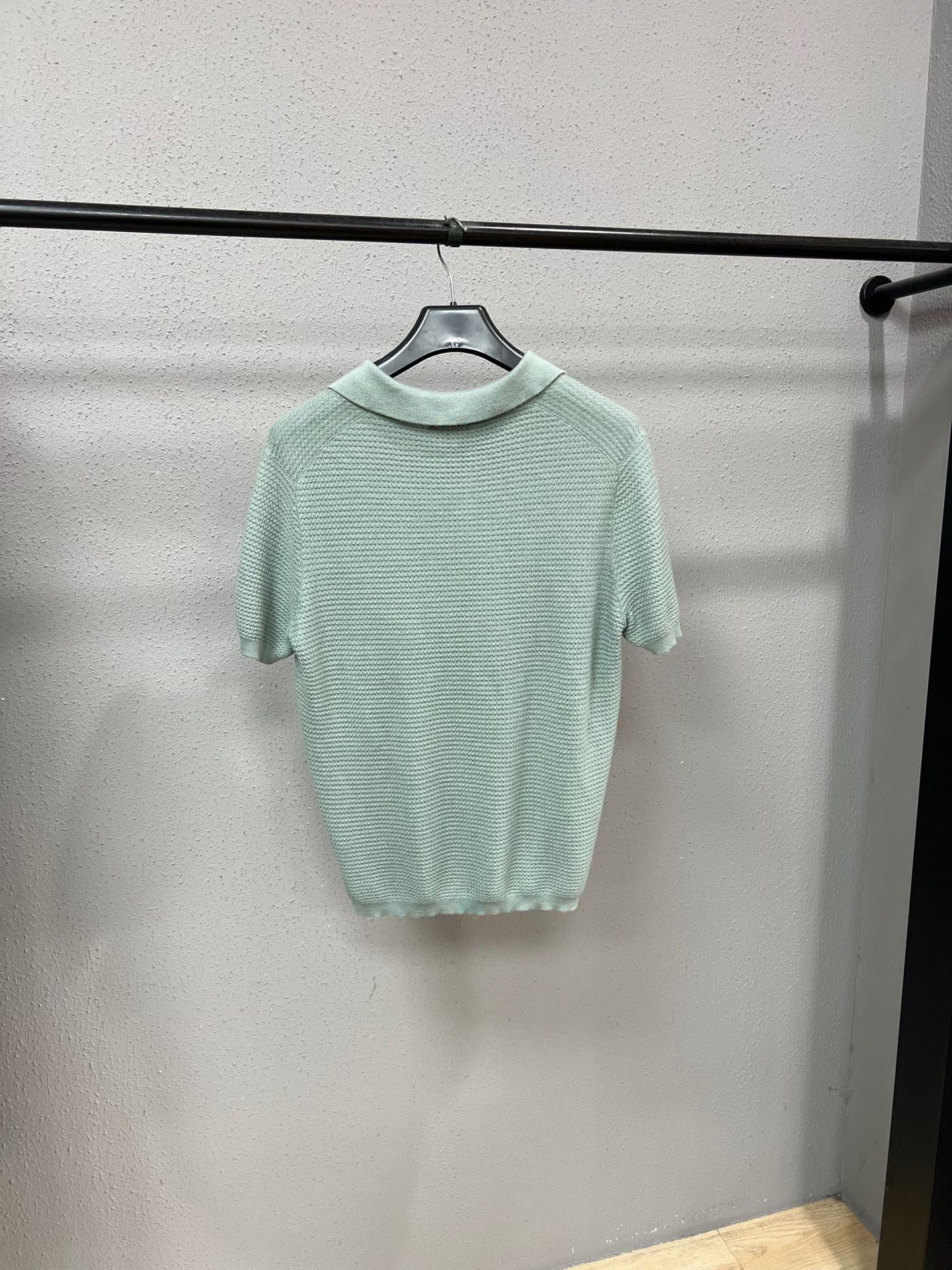 Colombo Colombo Seagull Collar Honeycomb Mesh Knit Tee Size US M / EU 48-50 / 2 - 2 Thumbnail