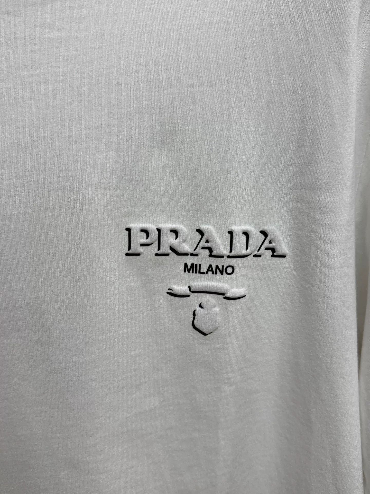 Prada Prada New Slogan Short Sleeve Tee Size US XL / EU 56 / 4 - 3 Thumbnail