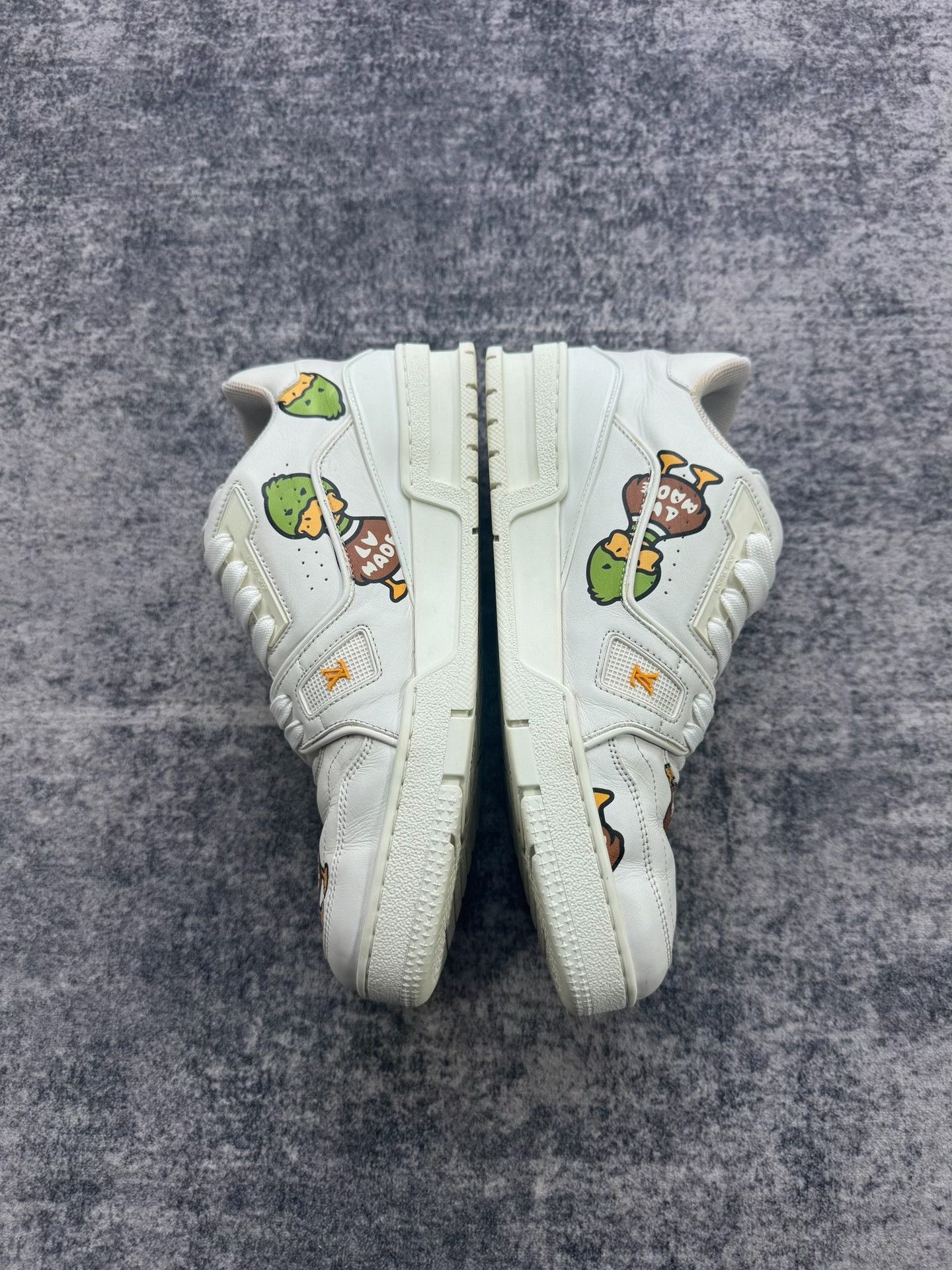 Louis Vuitton Louis Vuitton Nigo Duck Trainer Sneaker Size US 7.5 / EU 40-41 - 4 Thumbnail