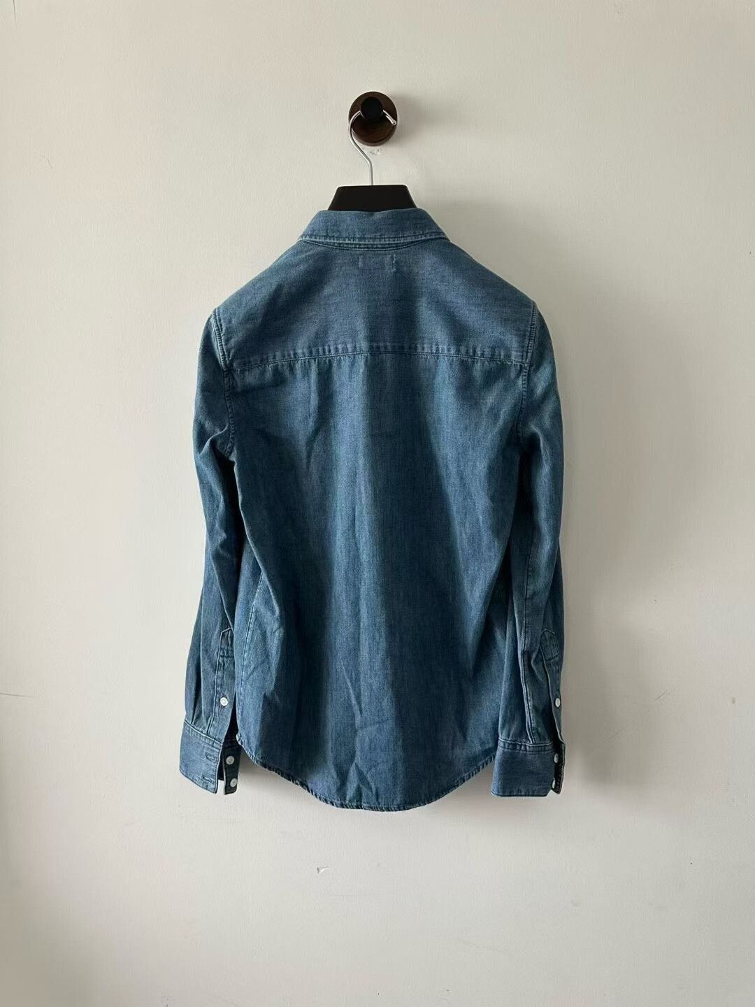 Celine Celine Carriage Embroidery Denim Shirt Size XS / US 0-2 / IT 36-38 - 2 Thumbnail