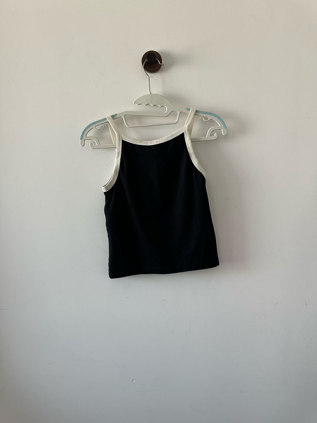 Celine Celine Black White Triomphe Logo Camisole Size XS / US 0-2 / IT 36-38 - 2 Thumbnail