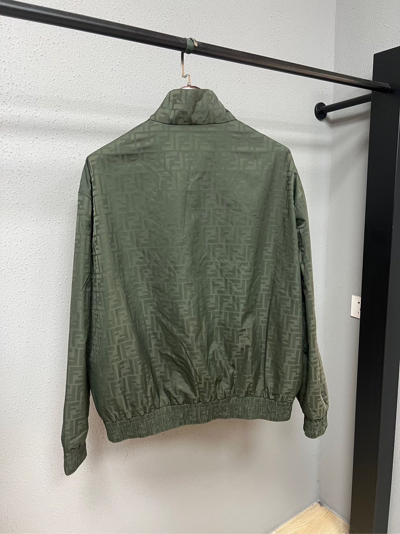 Fendi Fendi Military Green All-Over Print Jacket Size US L / EU 52-54 / 3 - 2 Thumbnail