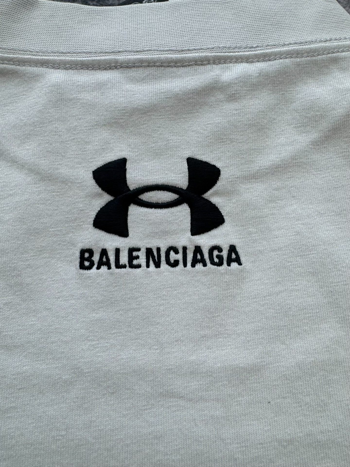 Balenciaga Balenciaga x Under Armour Collab Short Sleeve Size US S / EU 44-46 / 1 - 6 Thumbnail