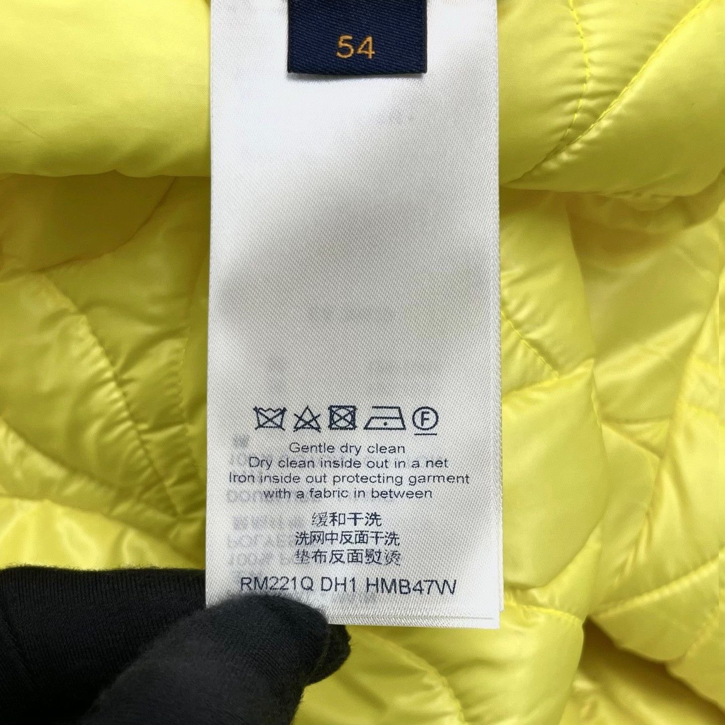 Louis Vuitton Louis Vuitton Yellow Quilted Monogram Padded Jacket Size US L / EU 52-54 / 3 - 4 Thumbnail