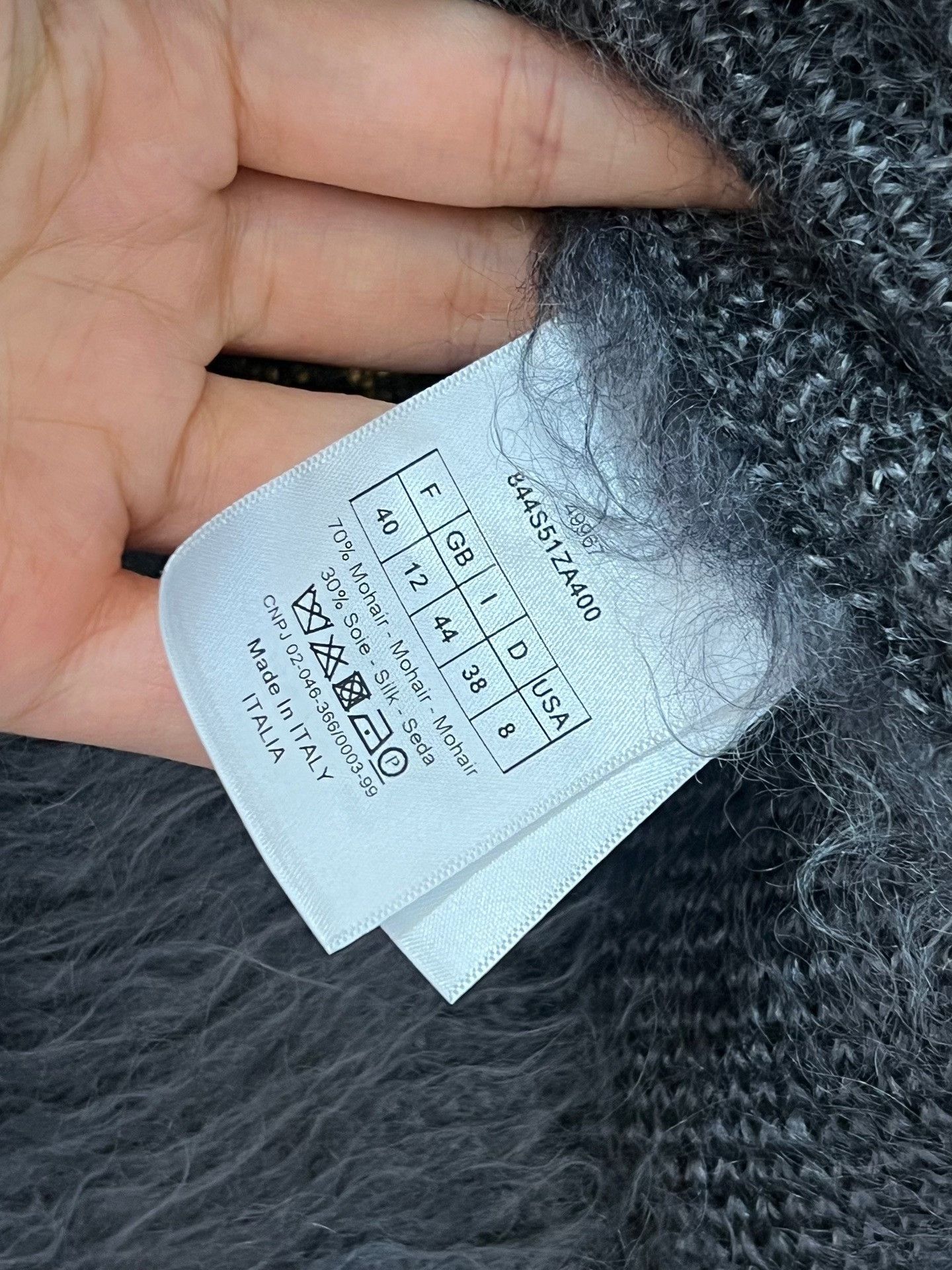Dior Dior Fox Pattern Mohair Sweater Size S / US 4 / IT 40 - 3 Thumbnail