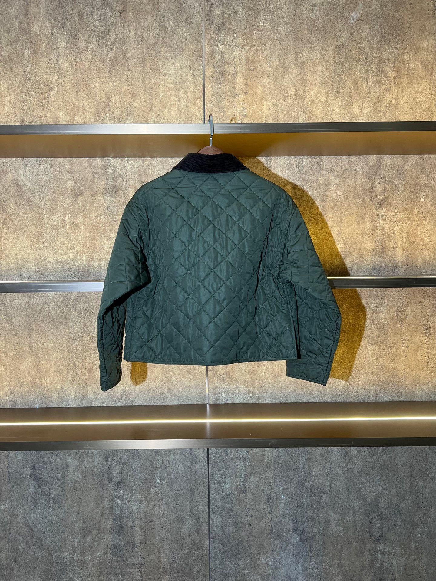 Celine Celine Military Green Diamond Pattern Cotton Jacket Size XS / US 0-2 / IT 36-38 - 2 Thumbnail