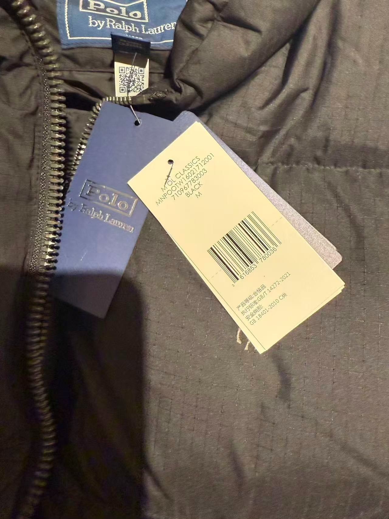 Ralph Lauren Ralph Lauren Horse Logo Black Down Jacket Size US M / EU 48-50 / 2 - 3 Thumbnail
