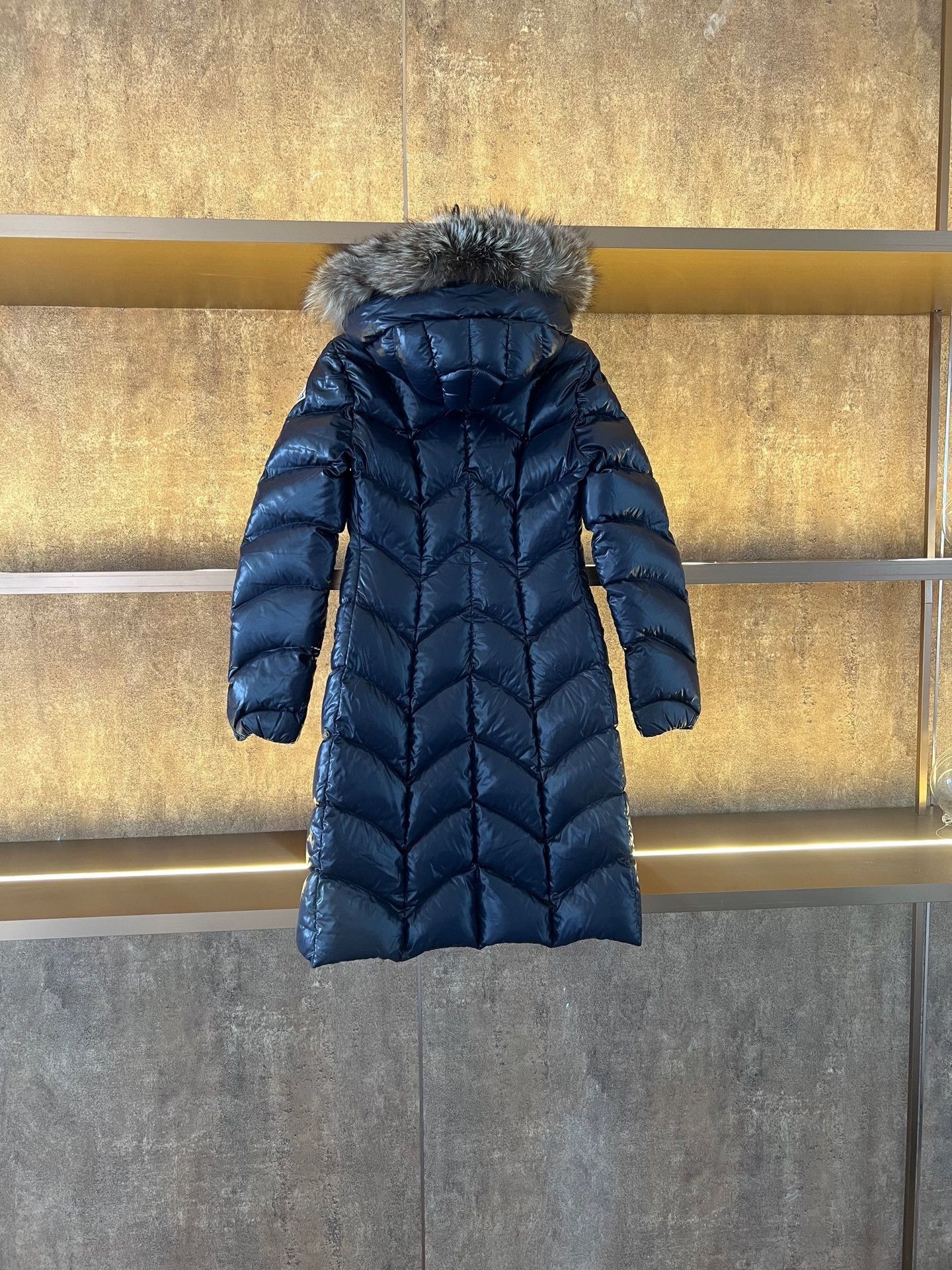Moncler Moncler ALBIZIA Fur Collar Down Jacket Size XS / US 0-2 / IT 36-38 - 2 Thumbnail