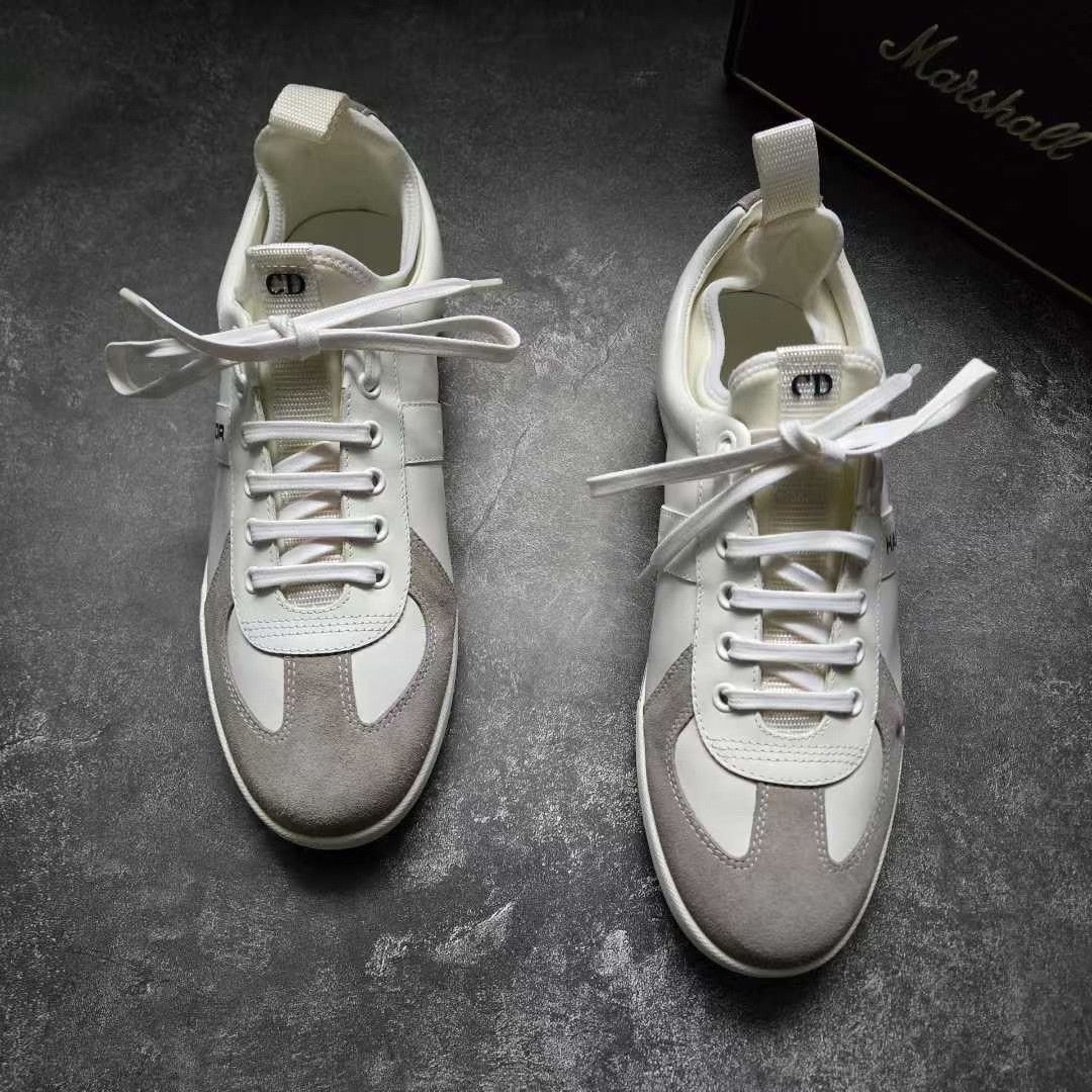 Dior DIOR B01 Gray White Training Sneakers Size US 6 / EU 39 - 2 Thumbnail