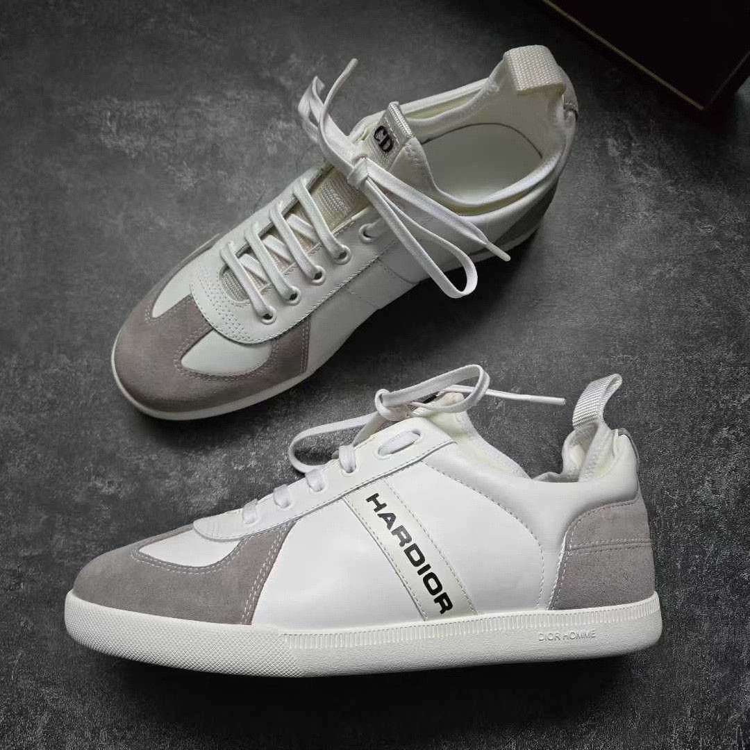 Dior DIOR B01 Gray White Training Sneakers Size US 6 / EU 39 - 4 Thumbnail