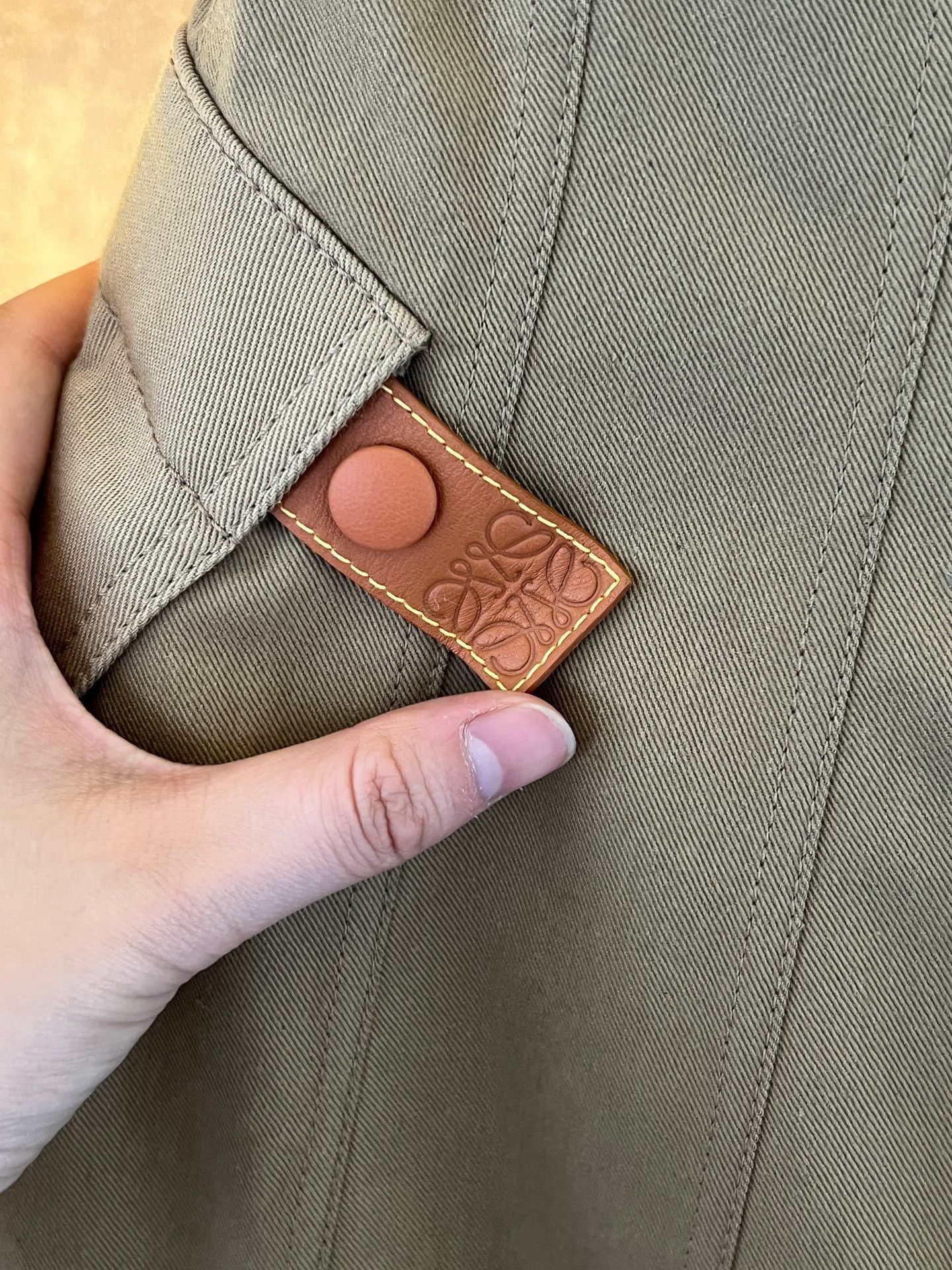 Loewe Loewe Workwear Trench Coat Size XXS / US 00 / IT 34 - 5 Thumbnail