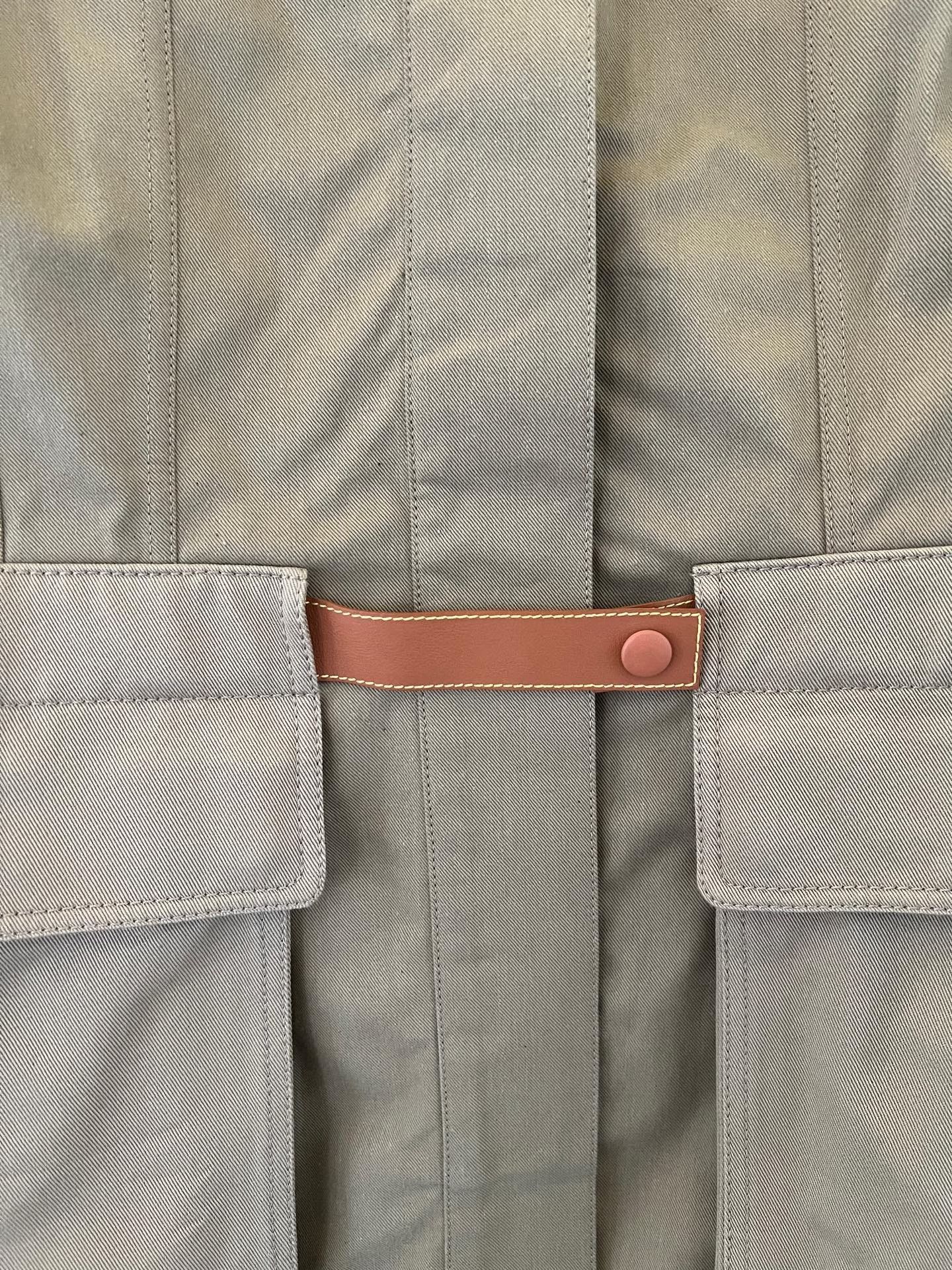 Loewe Loewe Workwear Trench Coat Size XXS / US 00 / IT 34 - 4 Thumbnail