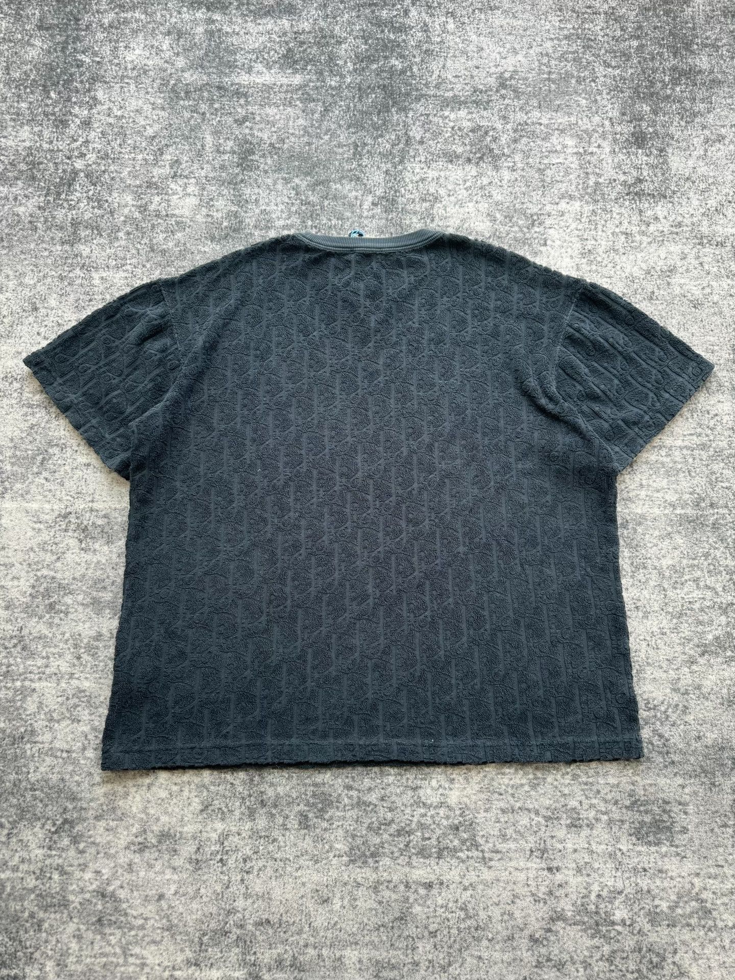Dior Dior Deep Blue All-Over Print Towel T-Shirt Size US M / EU 48-50 / 2 - 2 Thumbnail