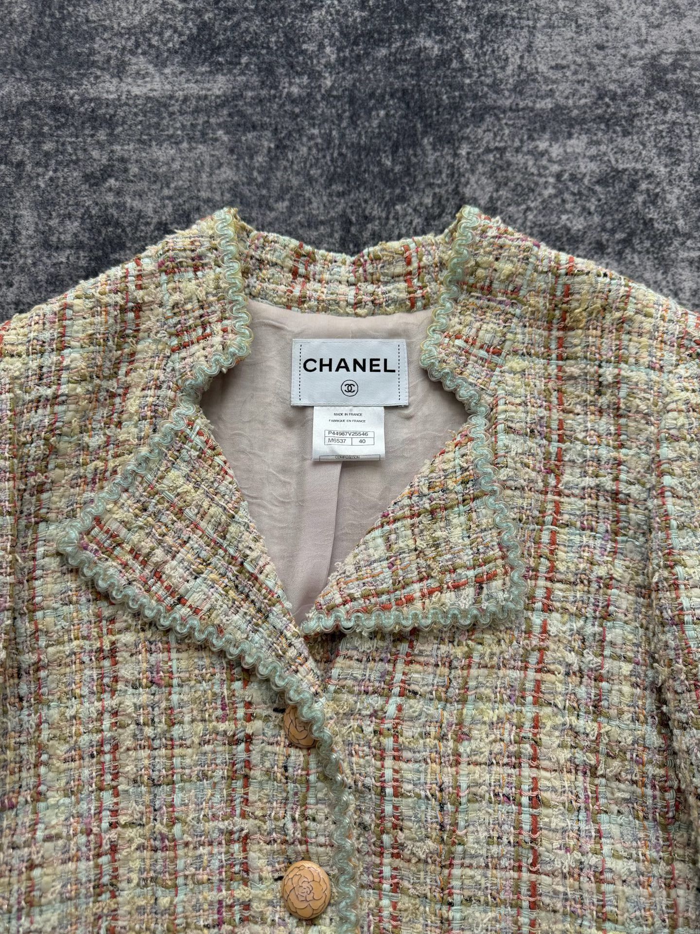 Chanel Chanel Versailles Woven Jacket Size S / US 4 / IT 40 - 4 Thumbnail