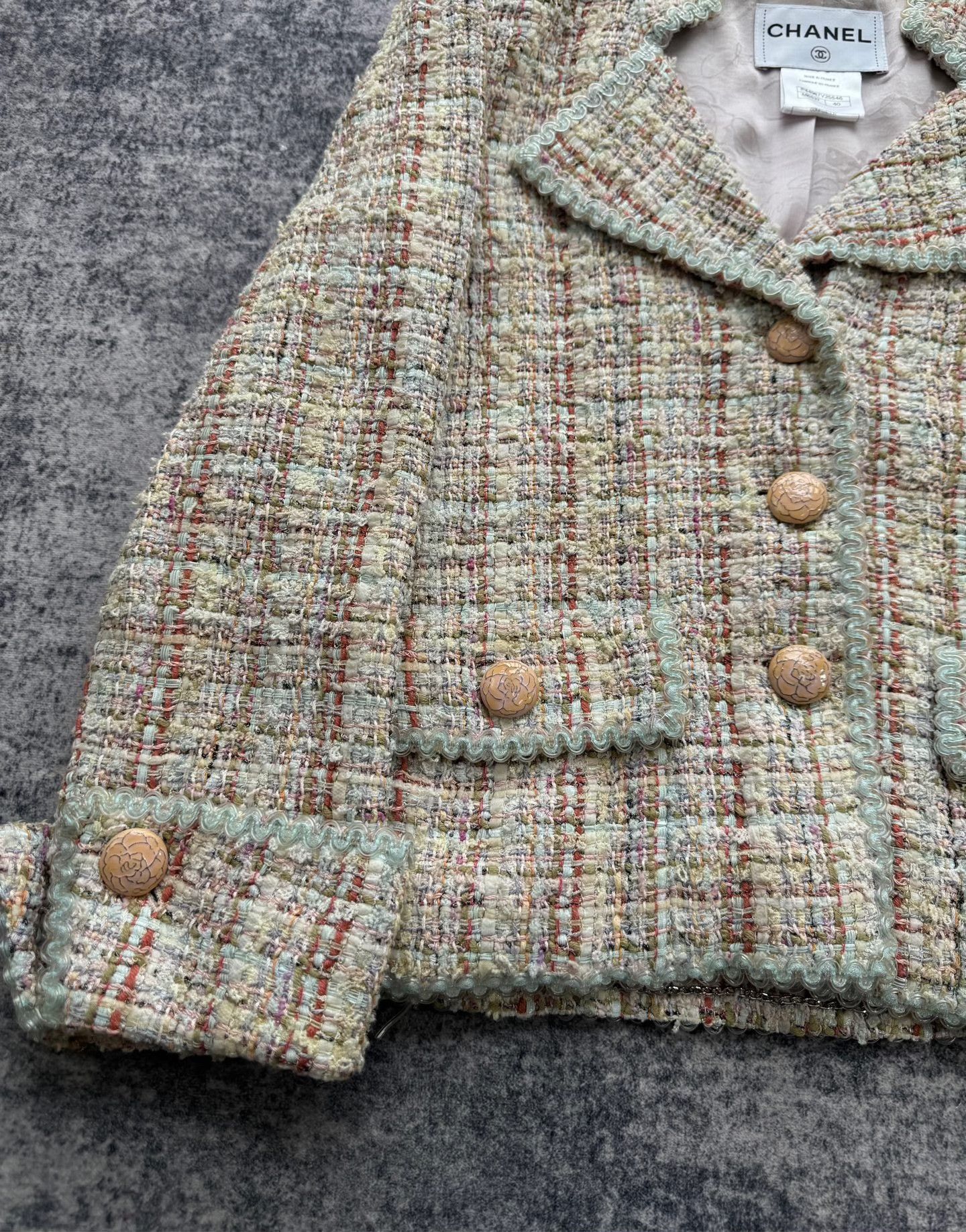 Chanel Chanel Versailles Woven Jacket Size S / US 4 / IT 40 - 6 Thumbnail