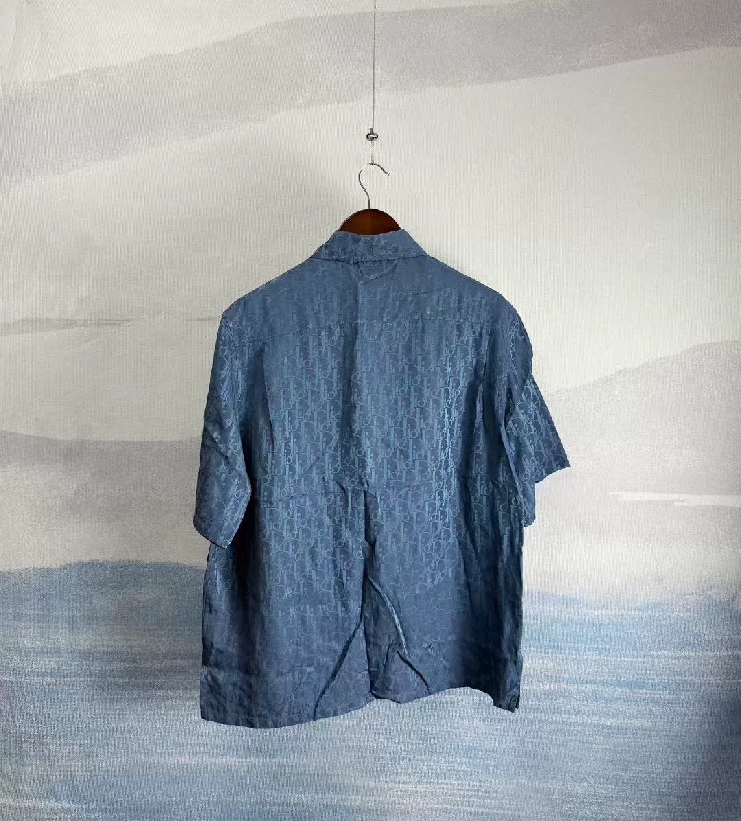 Dior Dior Silk Short-Sleeve All-Over Print Shirt Size US M / EU 48-50 / 2 - 2 Thumbnail