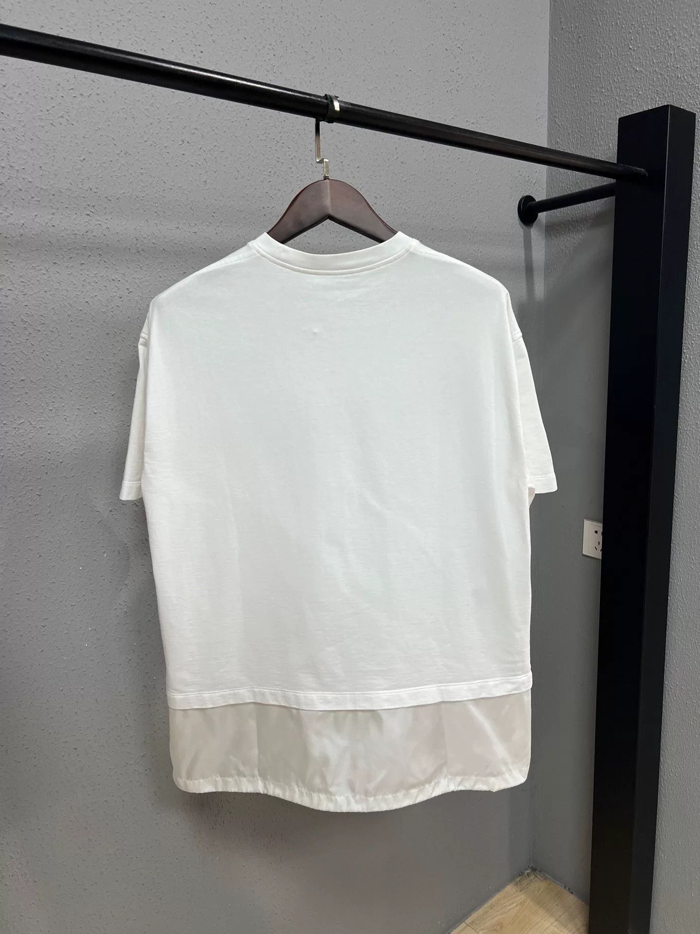 Prada Prada Hem Nylon Panel Short Sleeve Size XS / US 0-2 / IT 36-38 - 2 Thumbnail