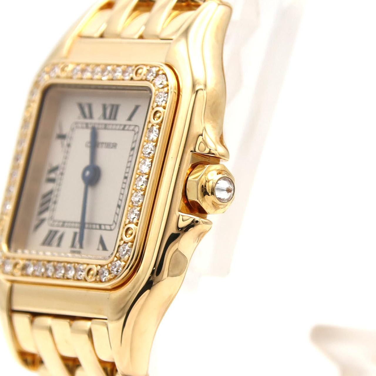 Cartier Cartier Cartier Panthere Au750 Quartz Precious Metal Quartz WF3070B9 DUTY FREE for USA Size ONE SIZE - 5 Thumbnail