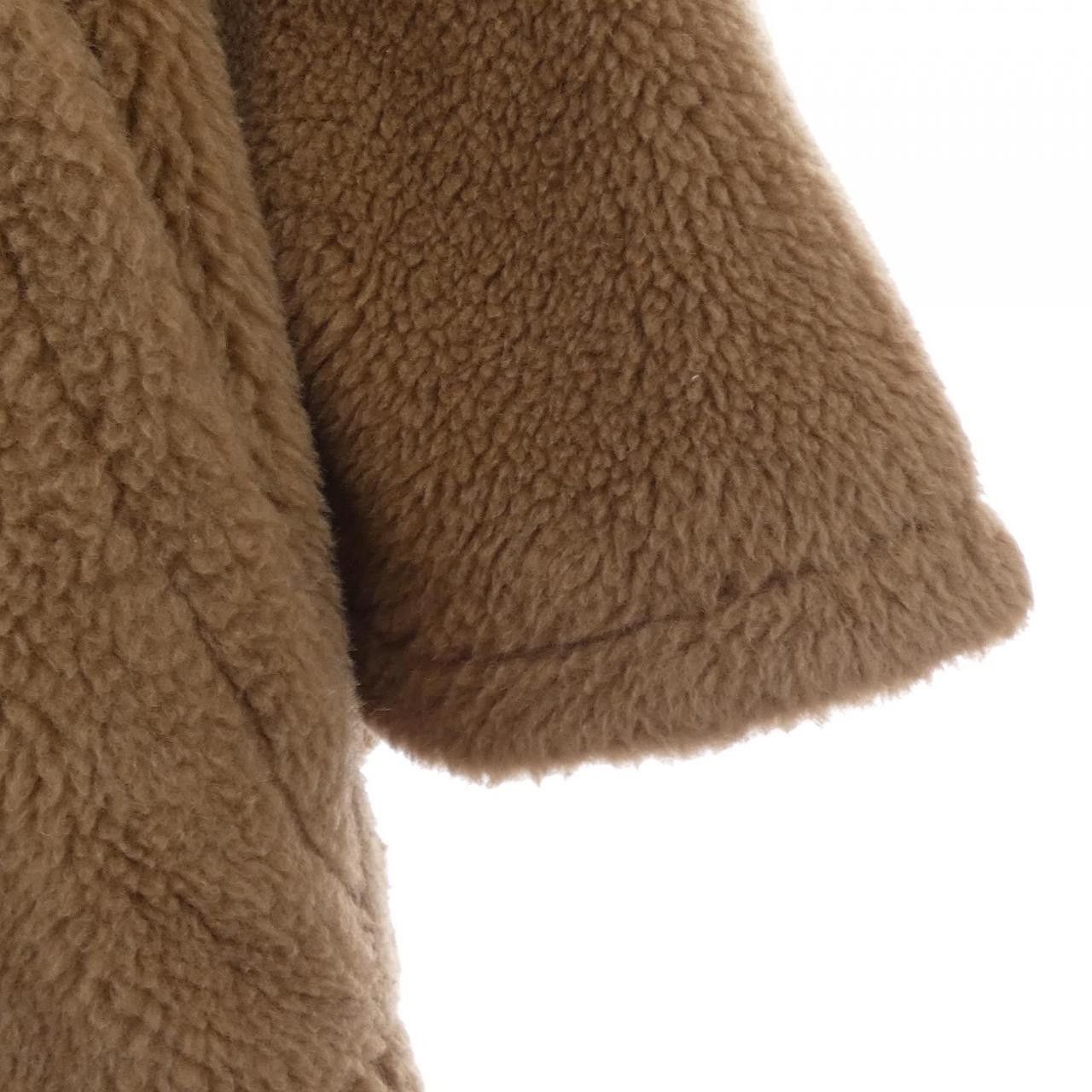 Max Mara Max Mara Max Mara PETALO Camel Silk Cape Textile Outerwear 473616 DUTY FREE for USA Size ONE SIZE - 6 Thumbnail