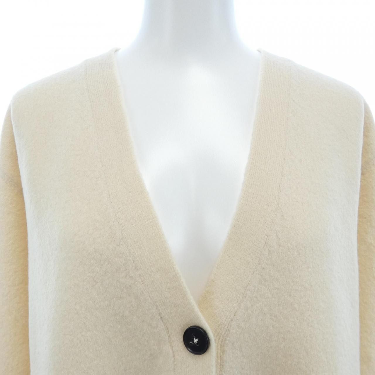 Jil Sander Jil Sander Jil Sander Wool Cardigan Textile Tops J01HP0002 J14603 DUTY FREE for USA Size ONE SIZE - 5 Thumbnail