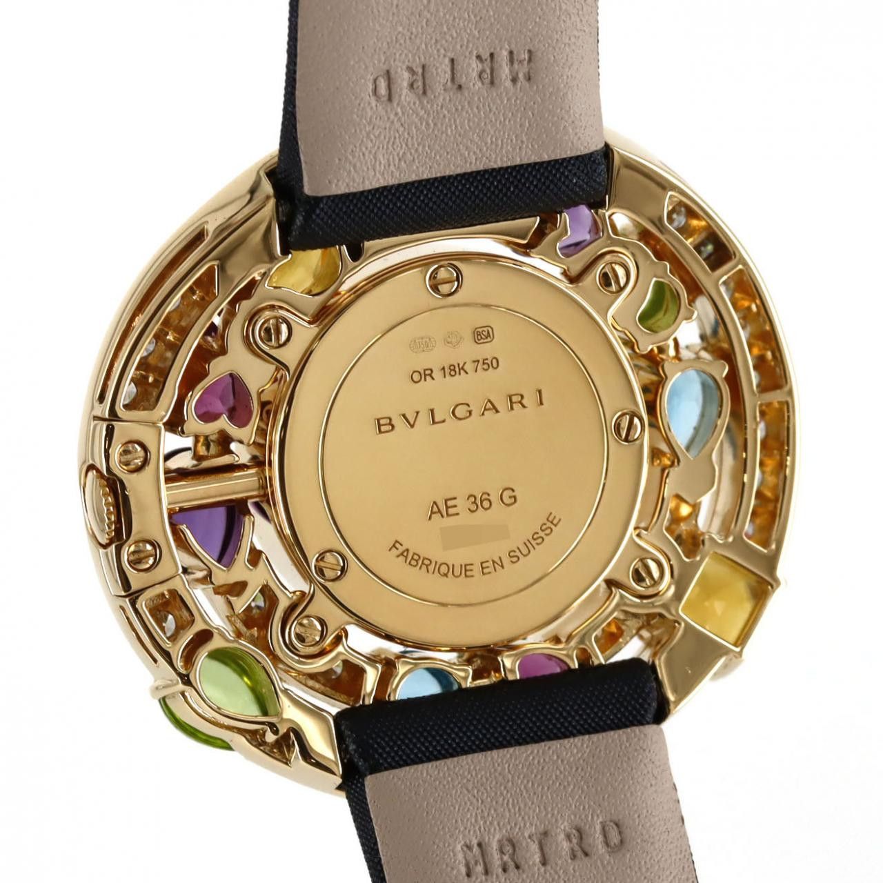 Bvlgari Bvlgari Bvlgari Cerchi Au750 Quartz Precious Metal Quartz AE36G/AE36D2CBL DUTY FREE for USA Size ONE SIZE - 6 Thumbnail