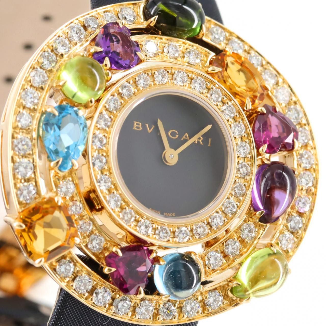Bvlgari Bvlgari Bvlgari Cerchi Au750 Quartz Precious Metal Quartz AE36G/AE36D2CBL DUTY FREE for USA Size ONE SIZE - 4 Thumbnail
