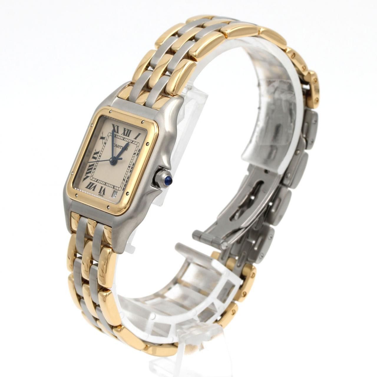 Cartier Cartier Cartier Panthere MM Stainless Steel Yellow Gold Metal Quartz 83083244 DUTY FREE for USA Size ONE SIZE - 2 Thumbnail