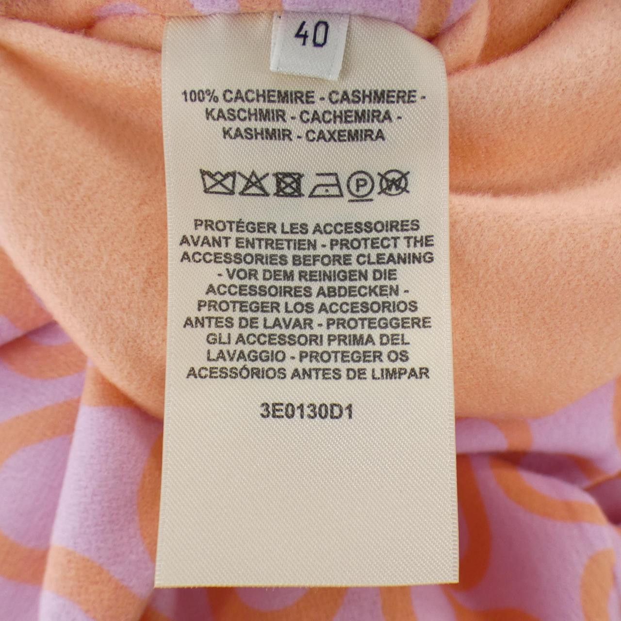 Hermes Hermes Hermes CHAINE D'ANCRE Cashmere Coat Textile Outerwear DUTY FREE for USA Size ONE SIZE - 3 Thumbnail