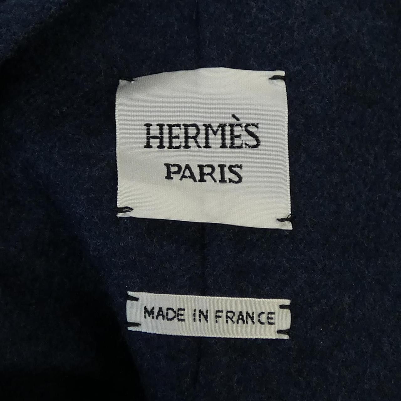 Hermes Hermes Hermes Long Vest Textile Outerwear DUTY FREE for USA Size ONE SIZE - 4 Thumbnail