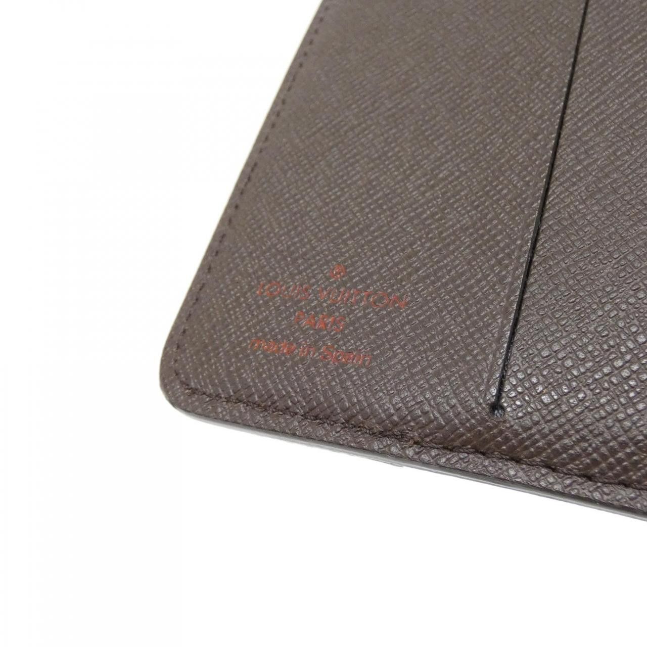 Louis Vuitton Louis Vuitton Louis Vuitton Damier Wallet Textile Short Wallet N61668 DUTY FREE for USA Size ONE SIZE - 7 Thumbnail