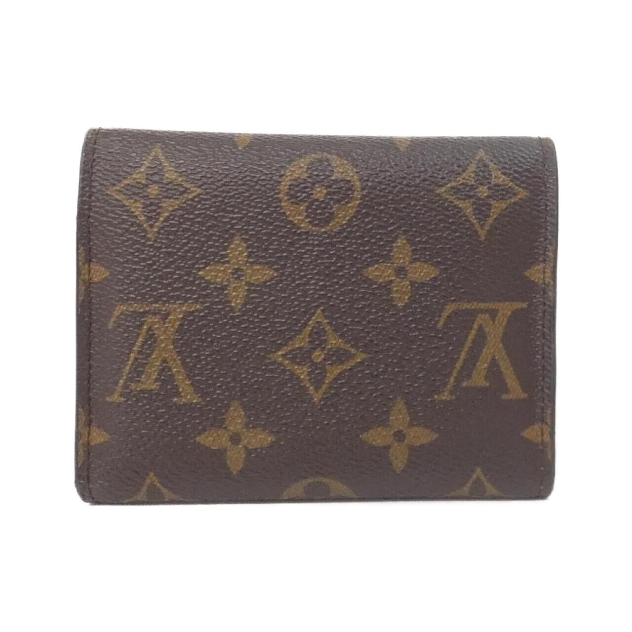 Louis Vuitton Louis Vuitton Louis Vuitton Monogram Wallet Textile Short Wallet M62472 DUTY FREE for USA Size ONE SIZE - 2 Thumbnail