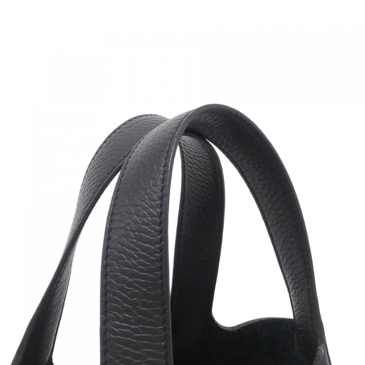Hermes Hermes Hermes Picotin Lock PM Clemence Bag Leather Handbag K DUTY FREE for USA Size ONE SIZE - 4 Thumbnail