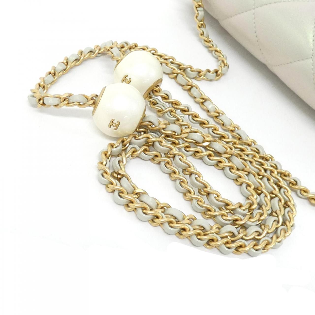 Chanel Chanel Chanel Lambskin Pearl Shoulder Bag Leather Shoulder Bag AS4861 DUTY FREE for USA Size ONE SIZE - 5 Thumbnail