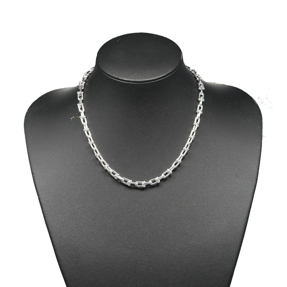 Tiffany & Co. Tiffany & Co. Tiffany & Co. HardWear Small Link Silver Necklace Precious Metal Necklace DUTY FREE for USA Size ONE SIZE - 2 Thumbnail
