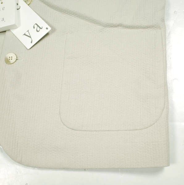 Other Other seya. SUMMER BLAZER SASHIKO TRIPLE COTTON blazer Textile Outerwear BW03-3 DUTY FREE for USA Size ONE SIZE - 5 Thumbnail