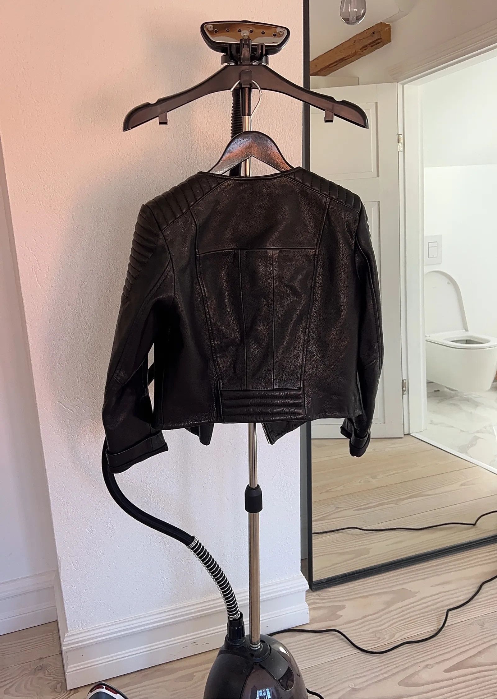 H&M H&M Leather Jacket Size S / US 4 / IT 40 - 3 Thumbnail
