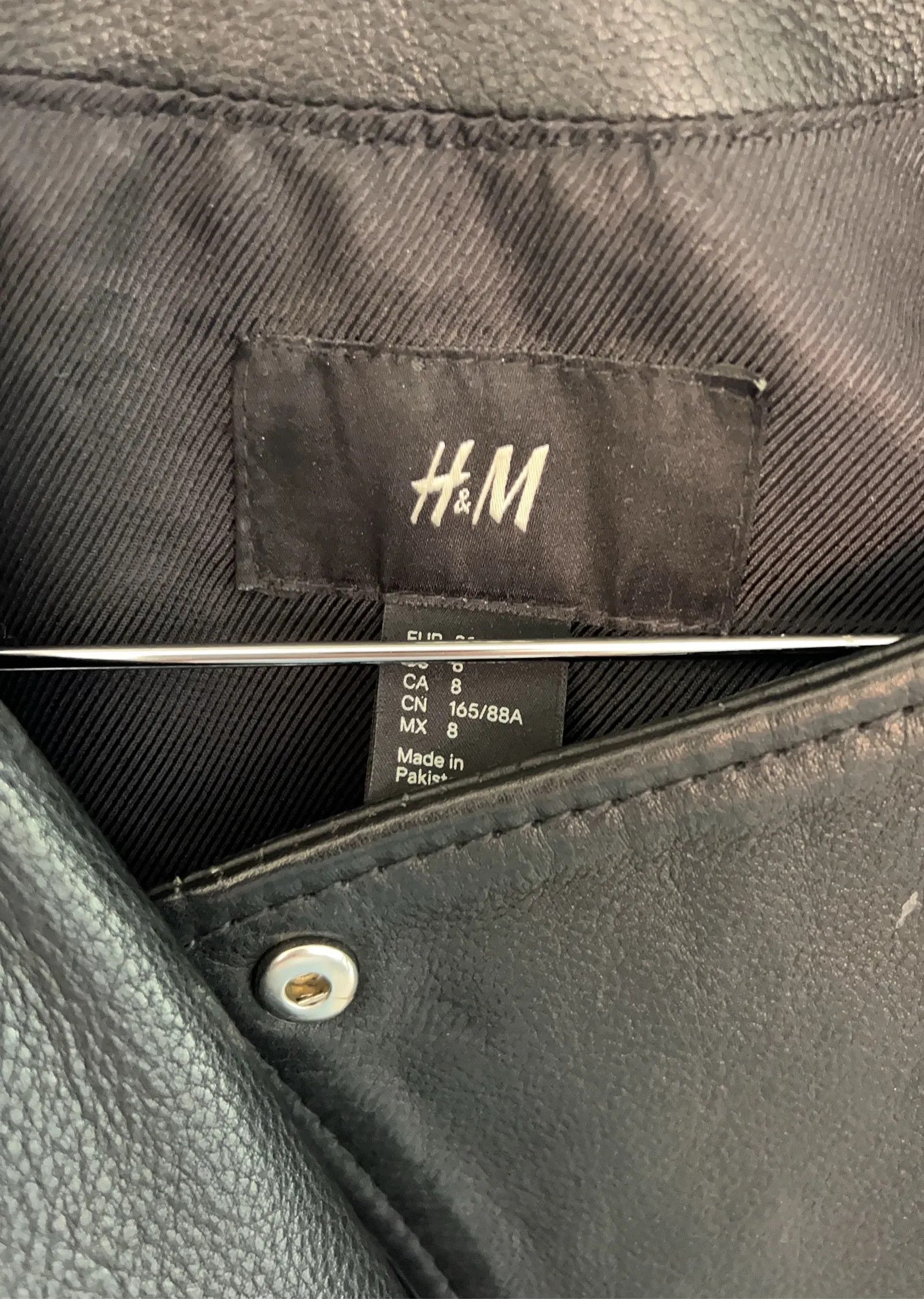 H&M H&M Leather Jacket Size S / US 4 / IT 40 - 2 Thumbnail