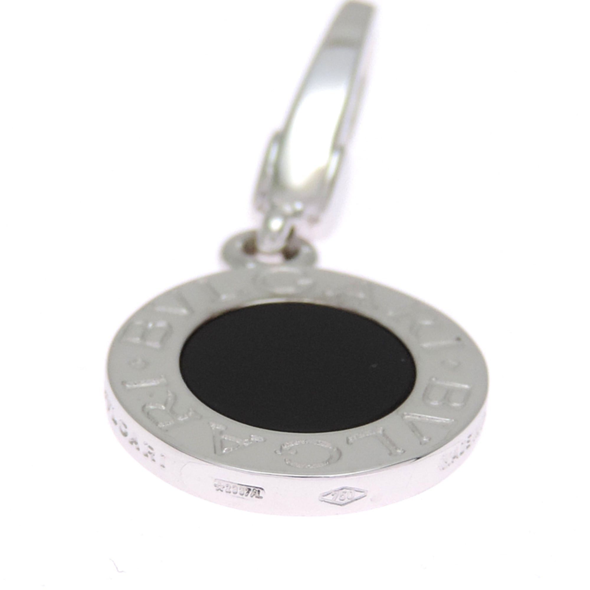 Bvlgari Bvlgari Onyx Charm for Women and Men, 750 White Gold Size ONE SIZE - 5 Thumbnail