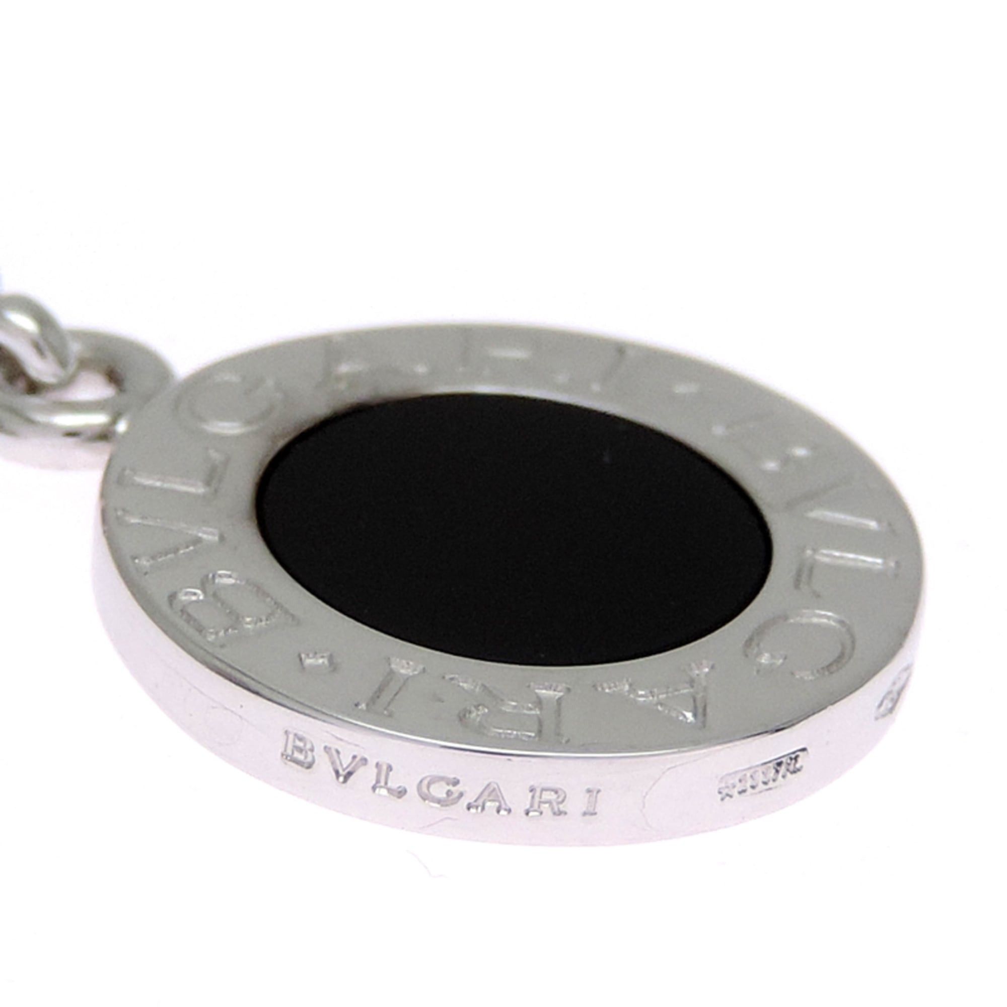 Bvlgari Bvlgari Onyx Charm for Women and Men, 750 White Gold Size ONE SIZE - 4 Thumbnail