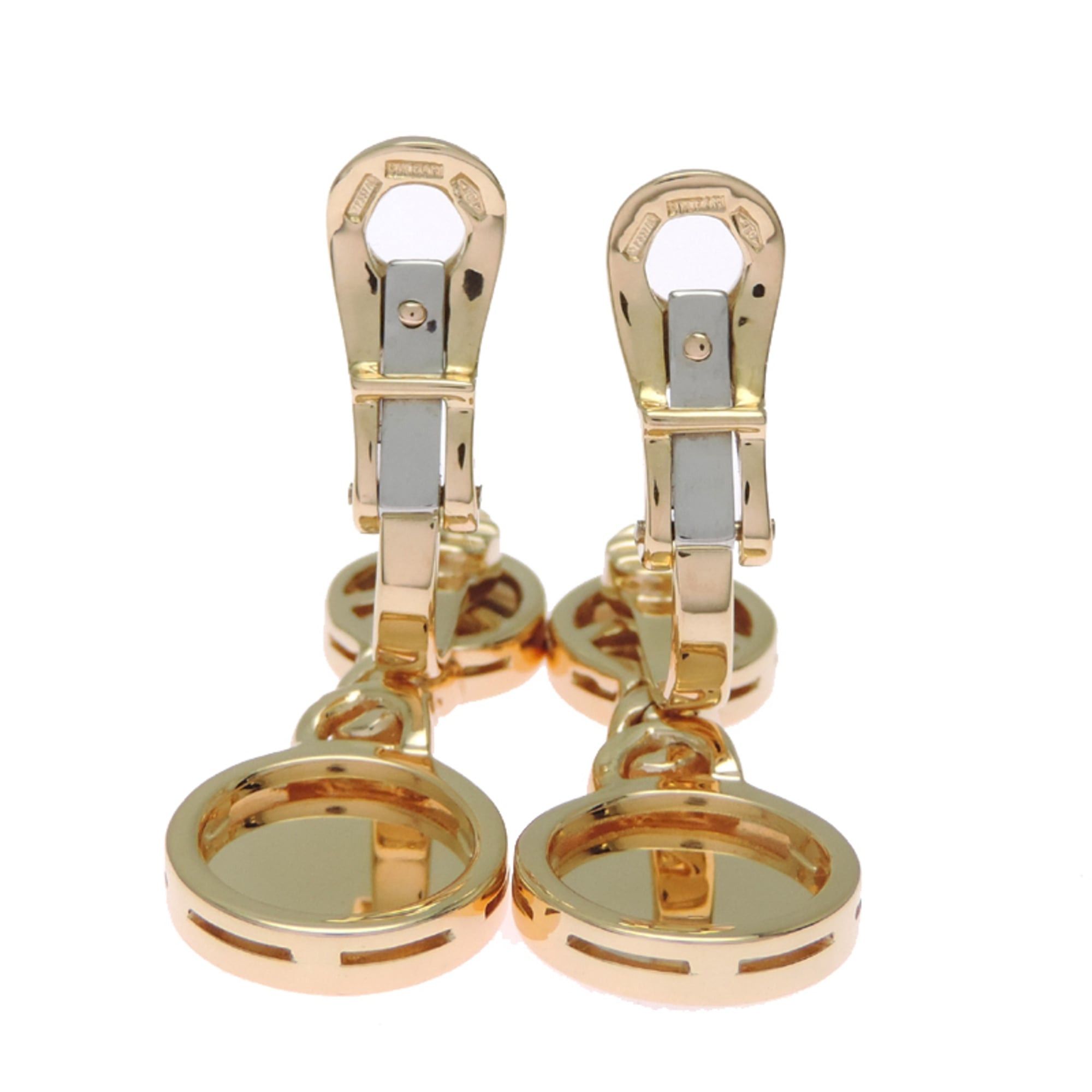 Bvlgari Bvlgari Swing Onyx Earrings for Women, 750 Pink Gold Size ONE SIZE - 6 Thumbnail