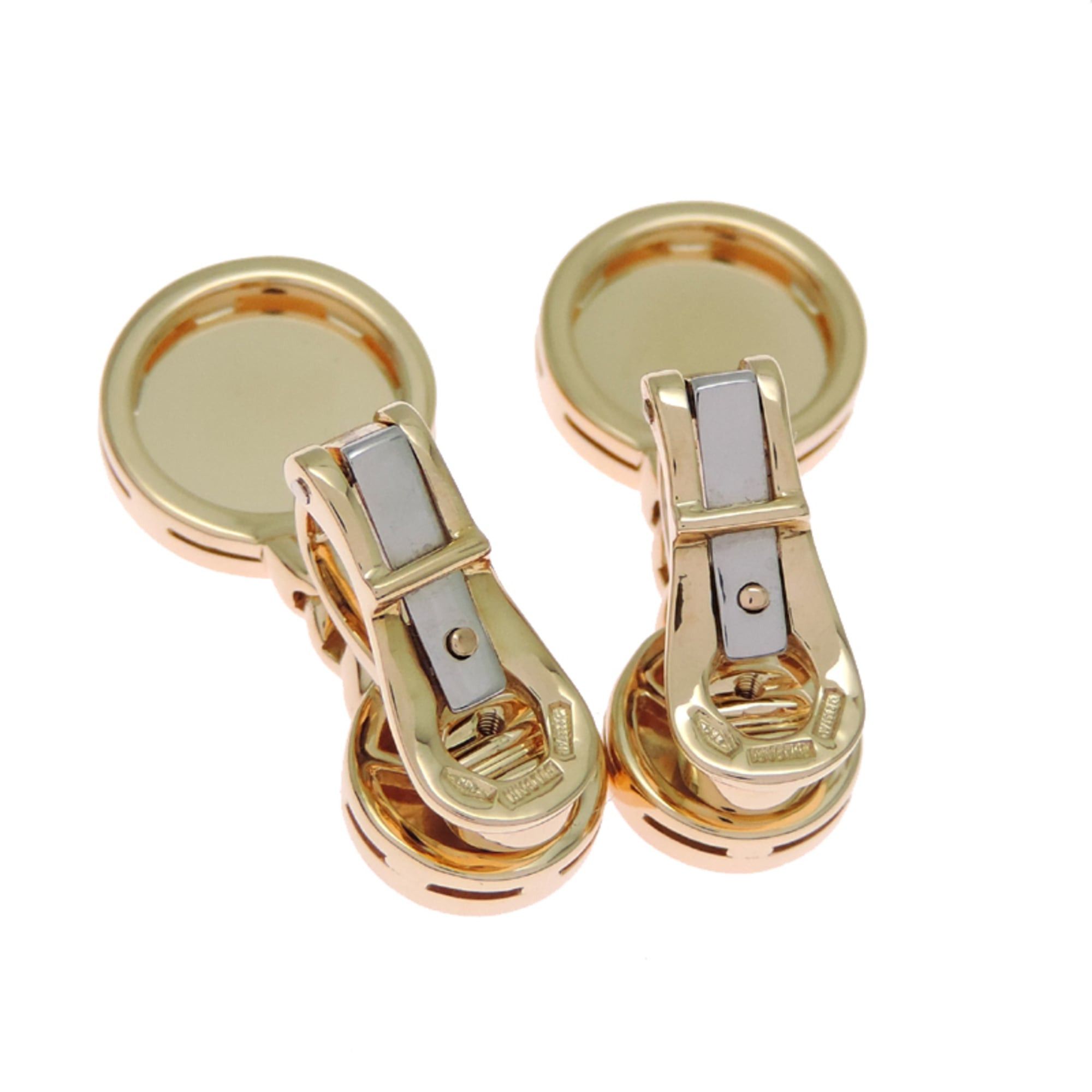 Bvlgari Bvlgari Swing Onyx Earrings for Women, 750 Pink Gold Size ONE SIZE - 4 Thumbnail
