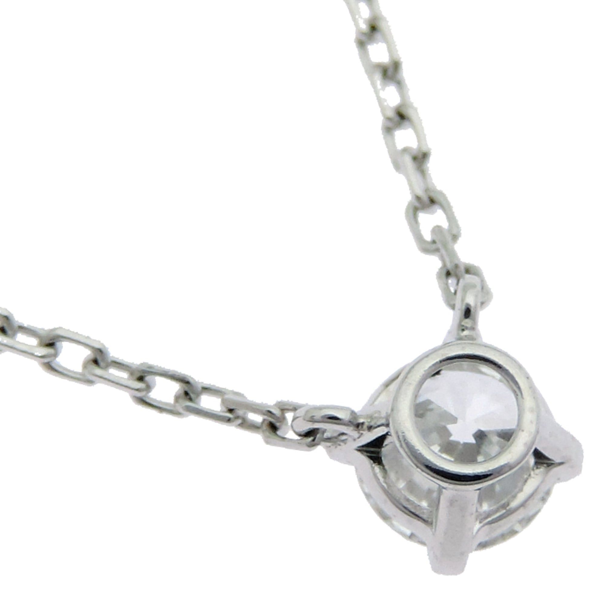Cartier Cartier 1895 Solitaire 0.23ct Diamond Women's Necklace N7424177 750 White Gold Size ONE SIZE - 3 Thumbnail