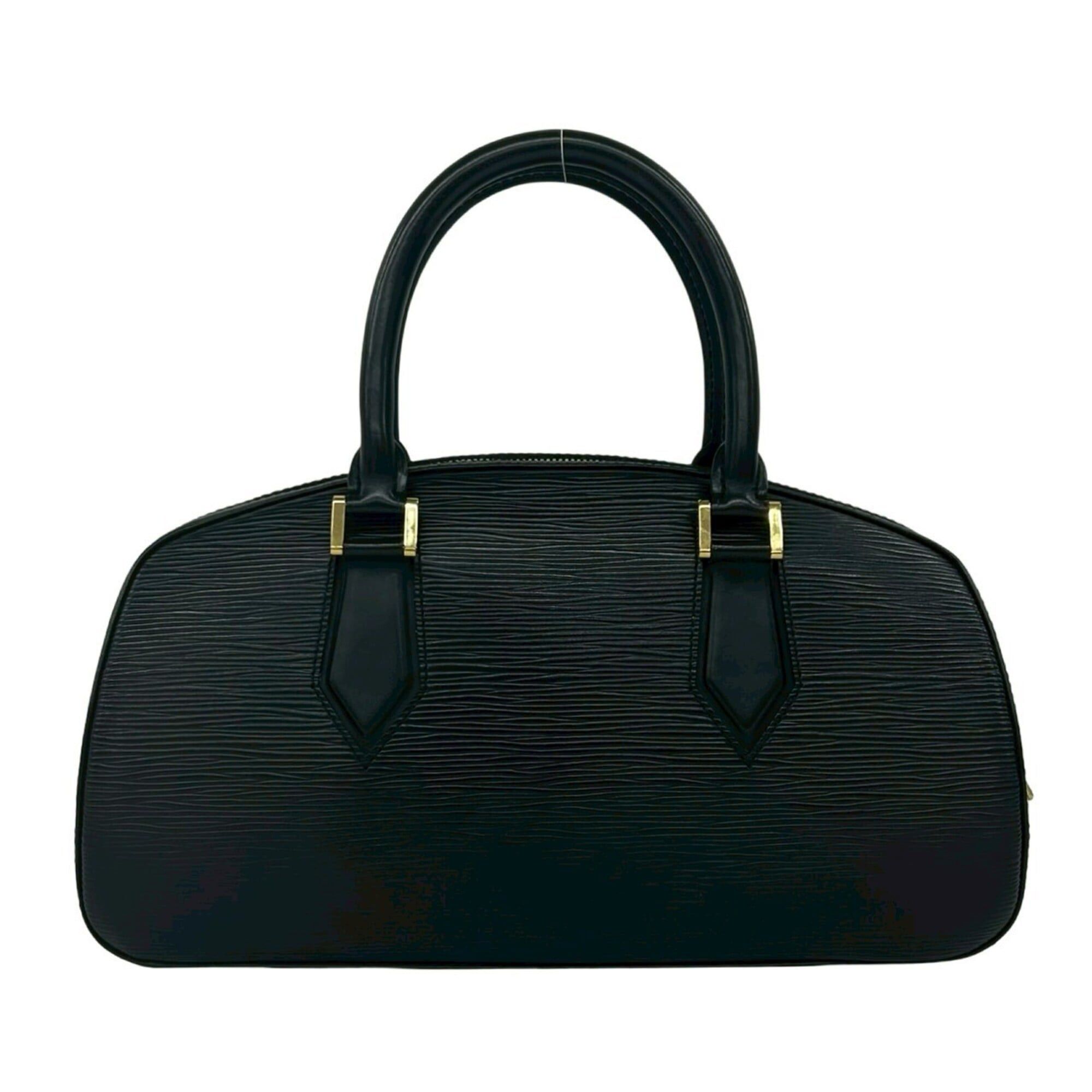 Louis Vuitton LOUIS VUITTON Vintage Jasmine Epi Leather Handbag Boston Bag Noir 39343 Size ONE SIZE - 3 Thumbnail