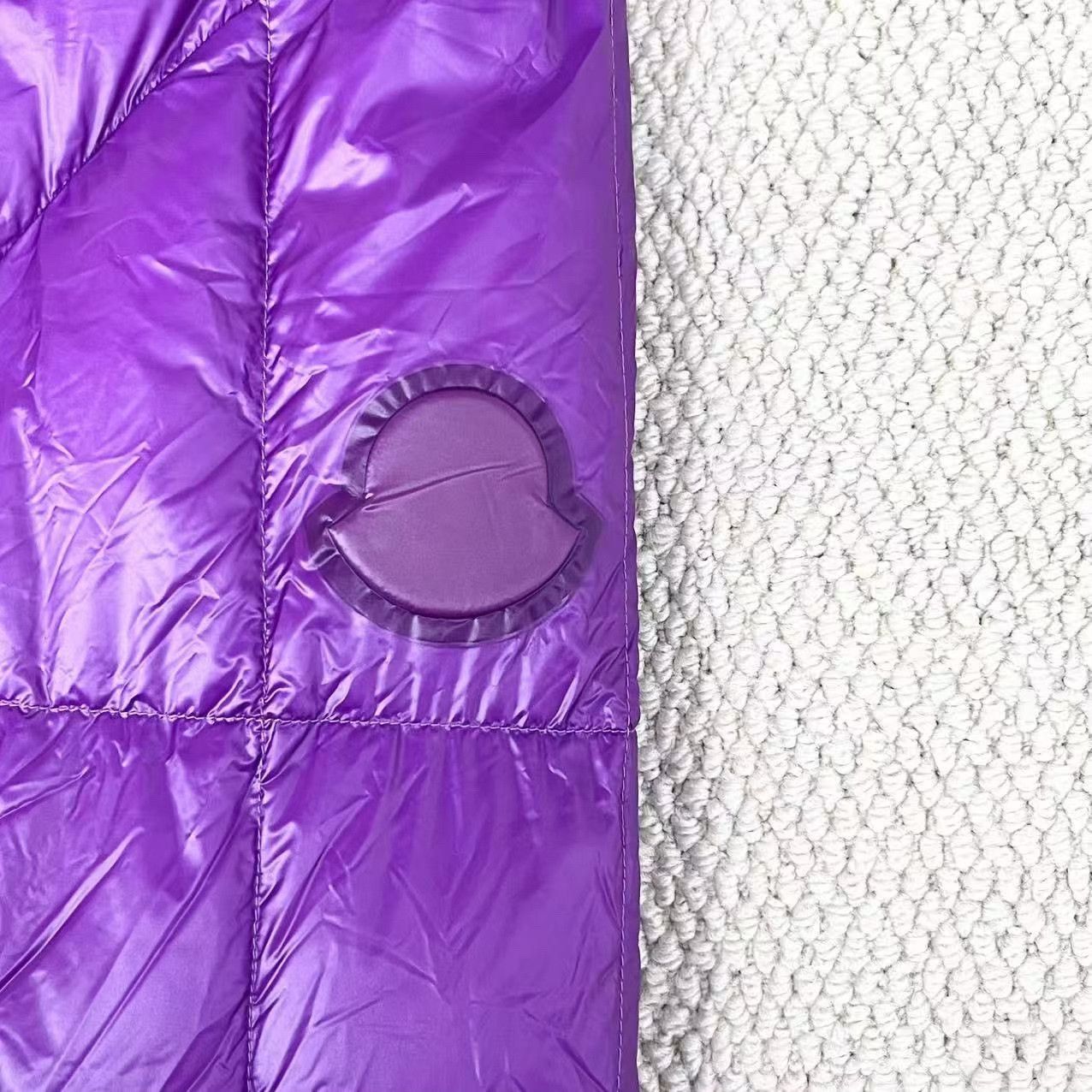 Moncler Moncler Hunza Purple Down Jacket Size M / US 6-8 / IT 42-44 - 4 Thumbnail