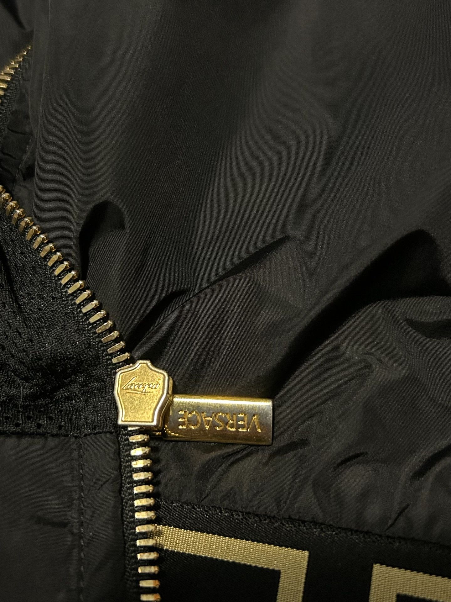 Versace VERSACE Gold Thread Medusa Embroidery Hooded Jacket Size US XL / EU 56 / 4 - 5 Thumbnail