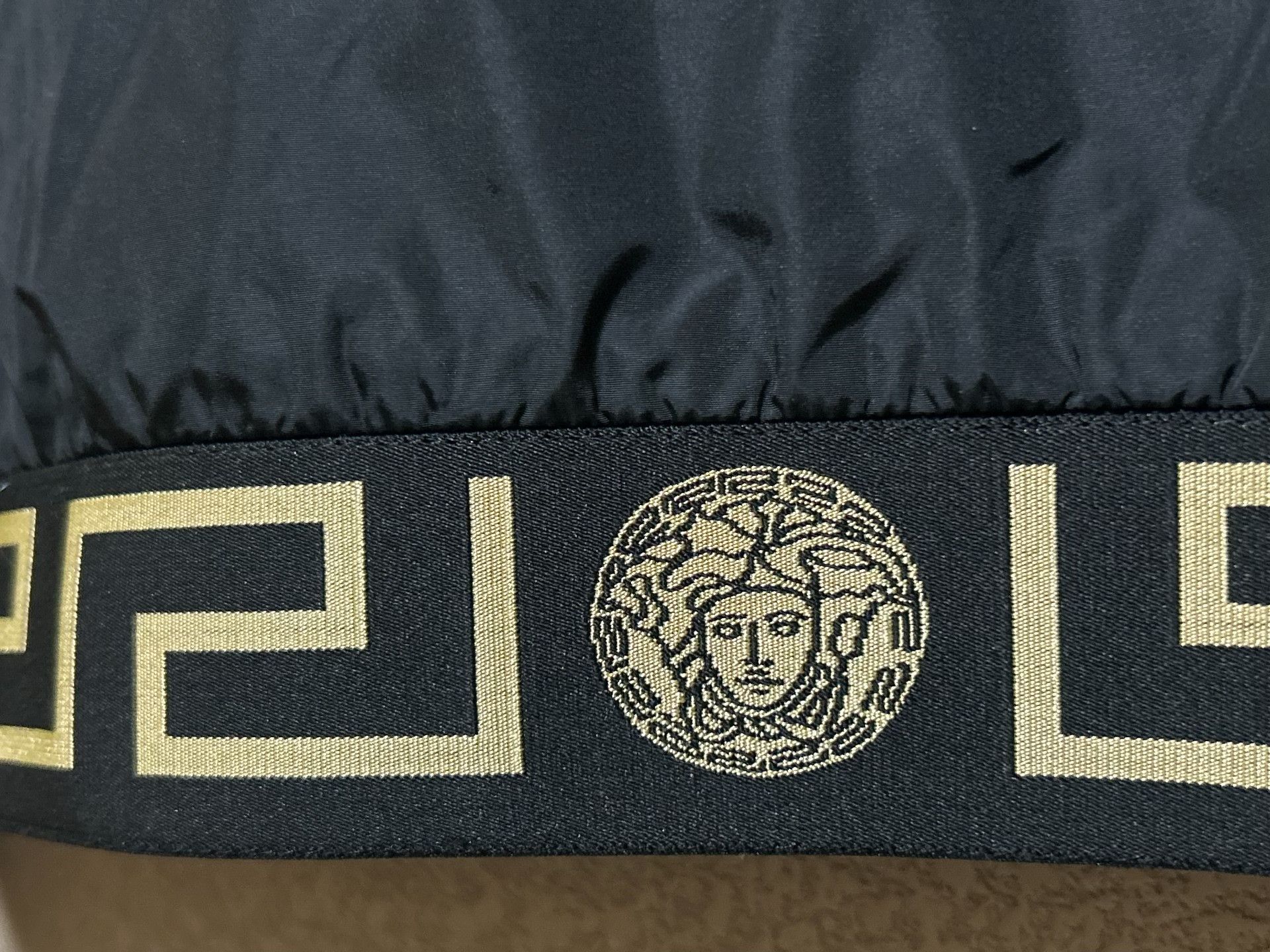 Versace VERSACE Gold Thread Medusa Embroidery Hooded Jacket Size US XL / EU 56 / 4 - 3 Thumbnail