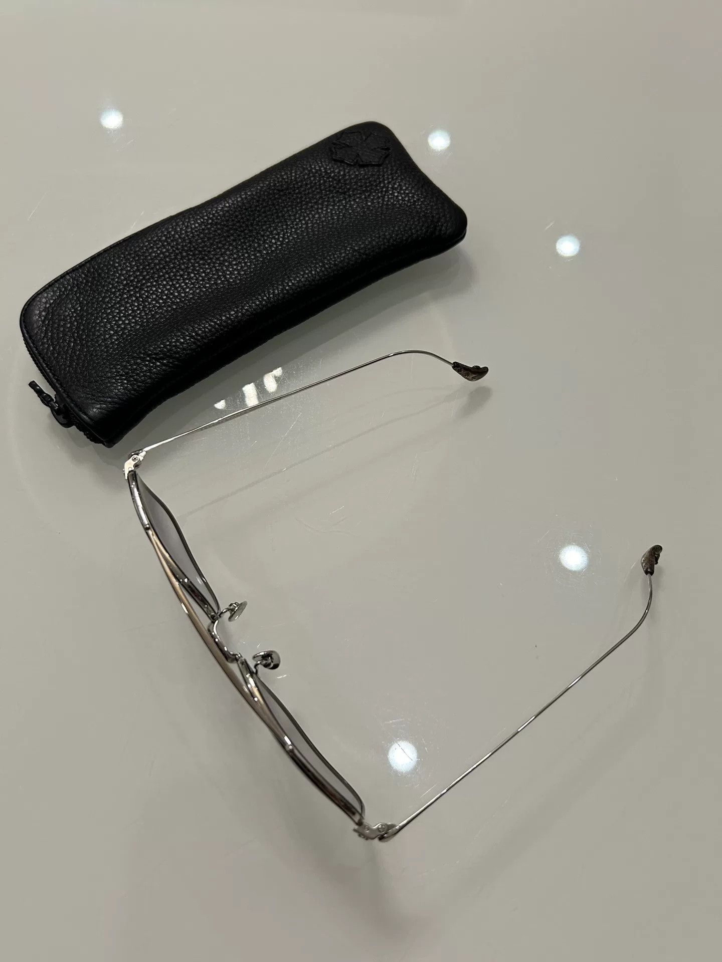 Chrome Hearts Chrome Hearts Silver Sunglasses Size ONE SIZE - 2 Thumbnail